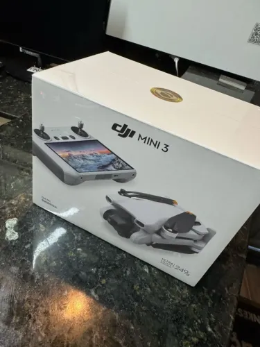 Título: DJI Mini 3 + Controle com Tela - Lacrado