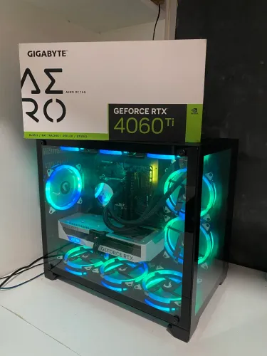 Placa de vídeo RTX 4060Ti 16gb Gigabyte AERO OC