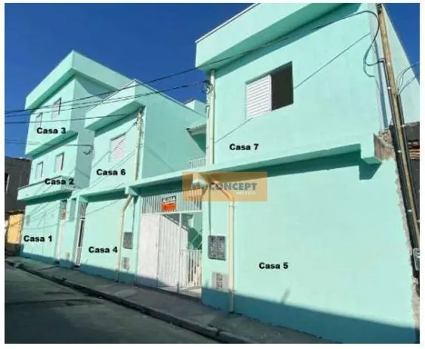 Sobrado com 7 dormitórios à venda, 296 m² por R$ 880.000,00 - Cidade Miguel Badra - Suzano