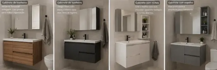 gabinete de banheiro