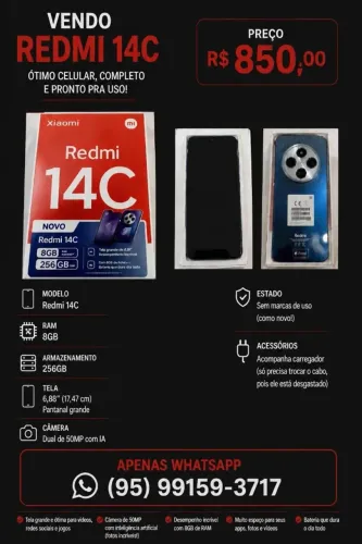 Xiaomi REDMI 14C 256Gb