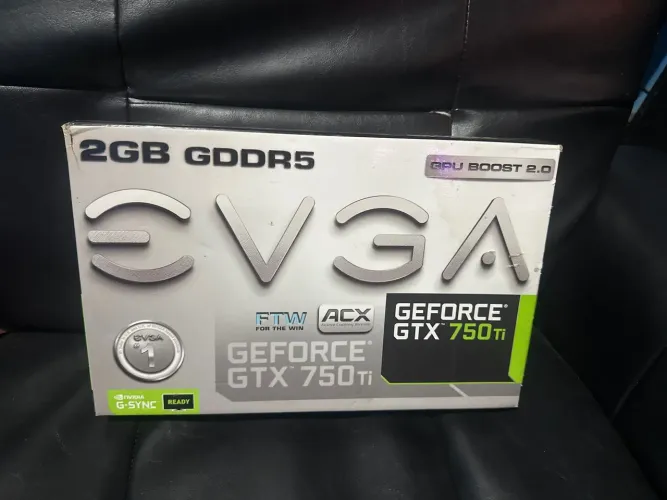 Placa de Vídeo 750 ti 2 gb