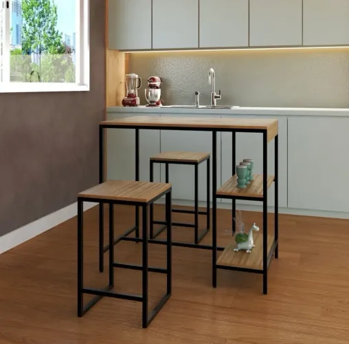 Mesa estilo bistrô