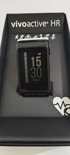 Smartwatch Garmin Vivoactive HR com GPS e Monitor Cardíaco