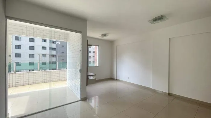 Apartamento com área privativa para aluguel, 3 quartos, 1 suíte, 3 vagas, Buritis - Belo H