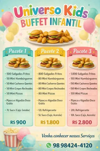 Buffet infantil 