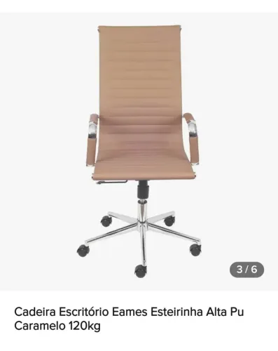 Cadeira Escritório- 120kg