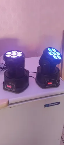 Jogo de luz moving Head novo na caixa