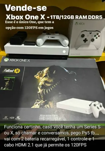 XBOX ONE X - 1TB / 12GB DDR5