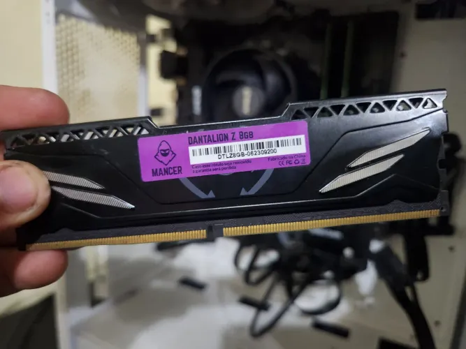 Memória ram Dantalion- 8gb 3200Mhz