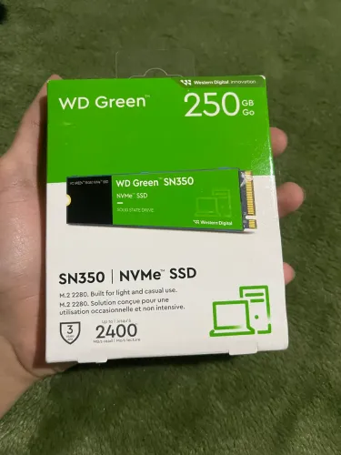 SSD NVMe Western Digital Green SN350 de 250 GB.