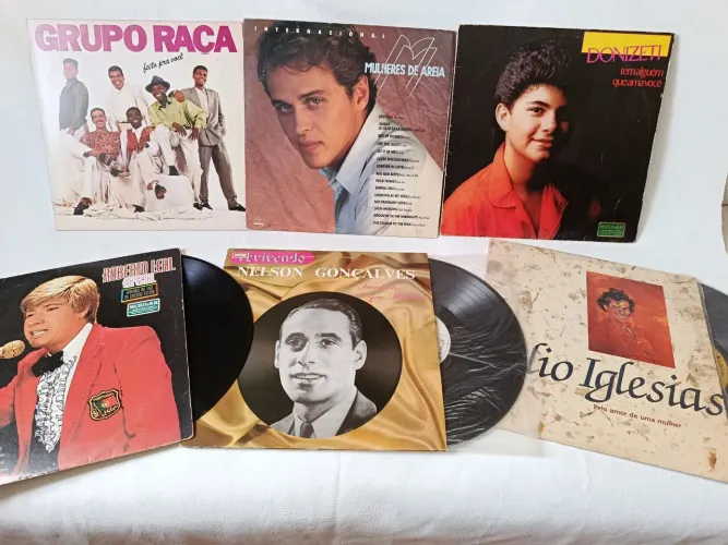 Lote de Discos Antigos 