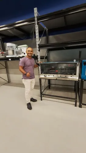 FORNO INDÚSTRIAL A GÁS INOX PRP 900 PROGÁS