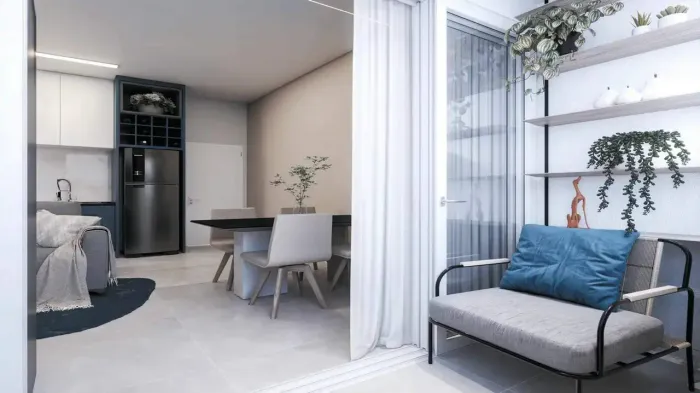 Cobertura à venda com 70,41 m² no São Lucas