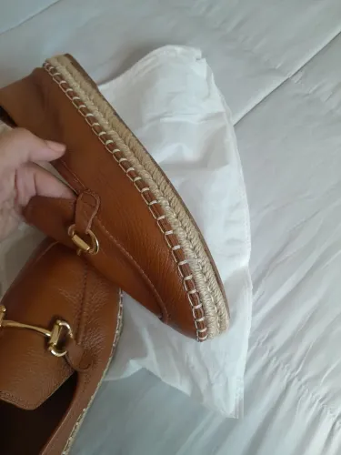 Sapato feminino elegante, transfere riqueza 