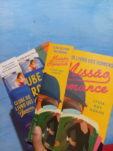 Kit 2 livros - clube do livro dos homens + missão romance - Layssa Kay Adams