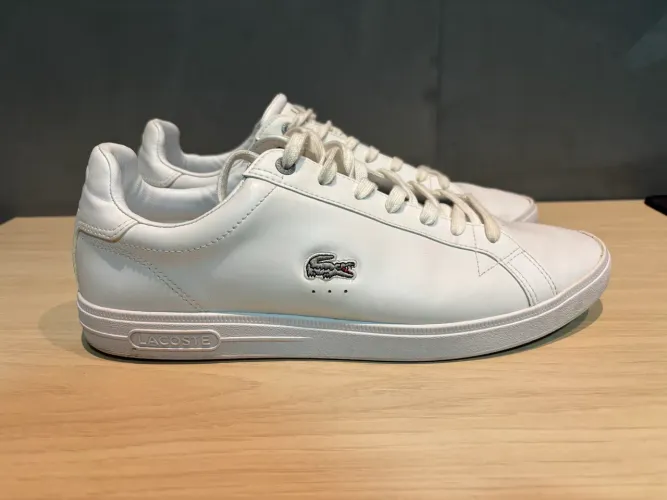 Tênis Lacoste branco 42