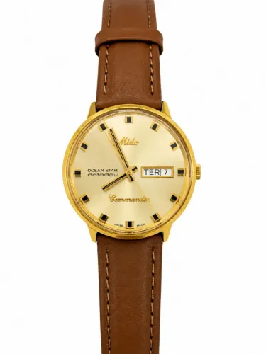 Relógio Mido Commander - Ocean Star Datoday Aquadura - Automático - 37mm -Excelente Estado