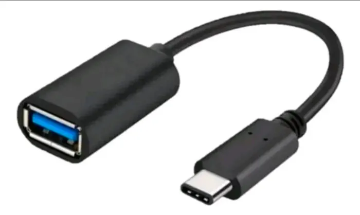 Cabo adaptador OTG tipo C