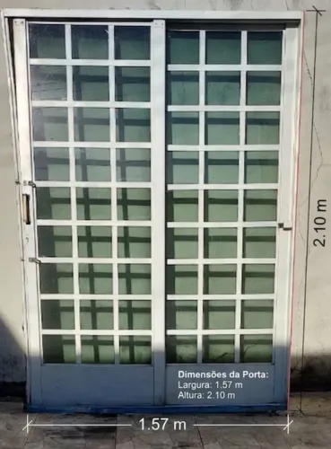 Porta de correr R$700,00