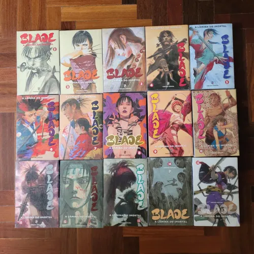 Blade - A Lâmina do Imortal (15 volumes) COMPLETO!