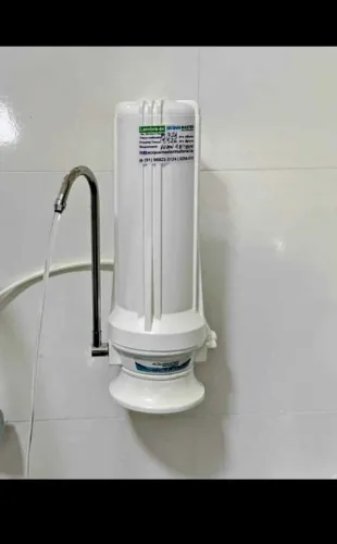 Filtro de água natural remove sujeira química e bactérias da água empresa instala 