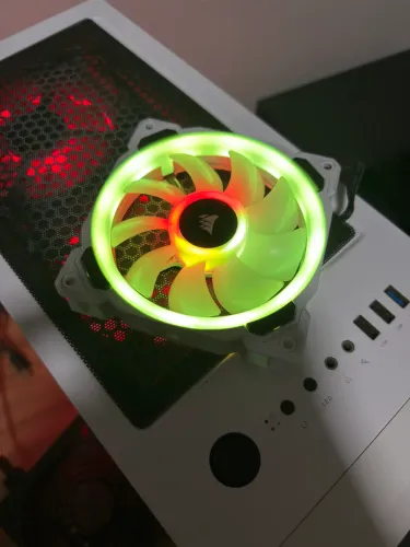 9 FANS CORSAIR SL120MM BRANCA 