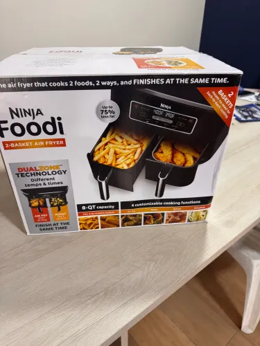 Air Fryer Ninja Foodi DualZone 8L Original Nova na Caixa