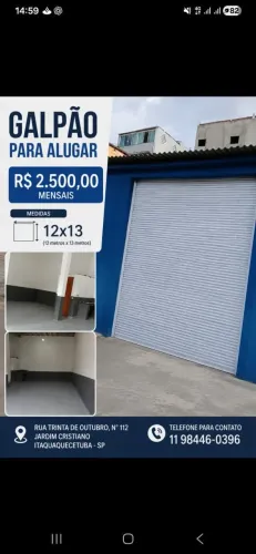 Salao para pequenas empresas ou guarda volumes