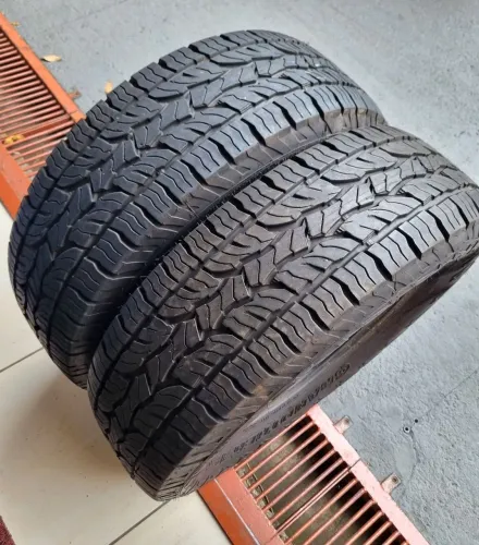 02 pneus aro 16 dunlop 245/70 - 600,00 leva os dois