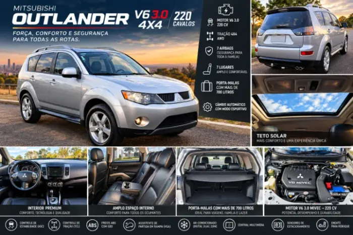 Mitsubishi Outlander 3.0/ GT 3.0 V6 Aut. 2009