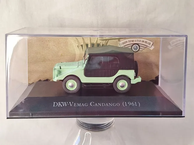 Miniatura DKW-Vemag Candango 1961 Carros Inesquecíveis do Brasil