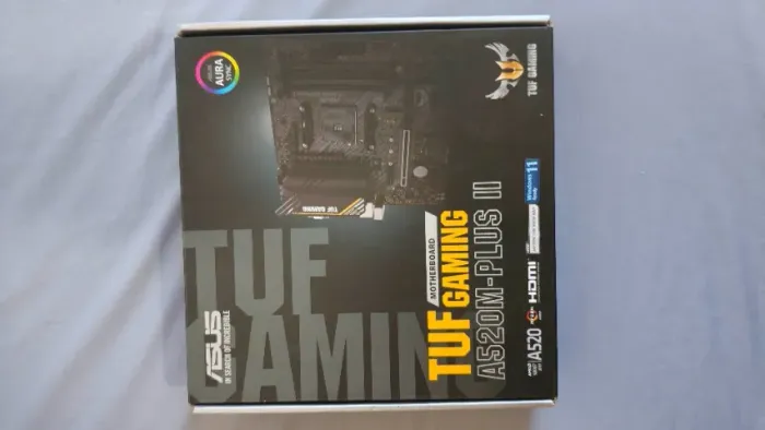 Placa-Mãe ASUS TUF Gaming A520M-PLUS II mATX AM4 DDR4 M.2 HDMI DP