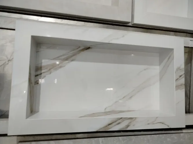 Nichos de embutir de porcelanato 