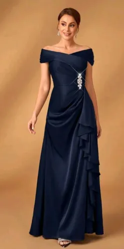Vestido longo de festa