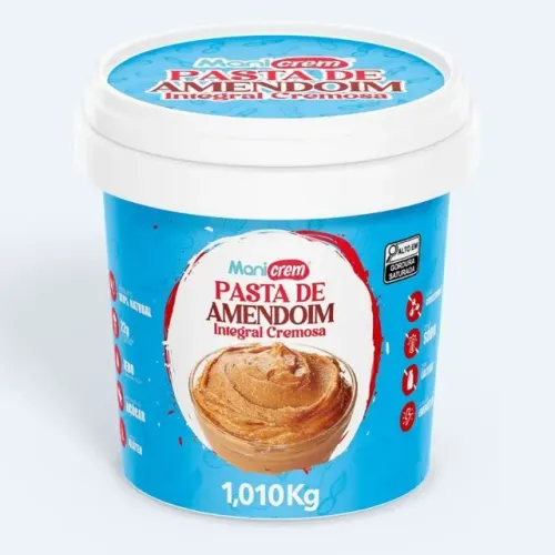 pasta de amendoim sem adiçao de acucar 