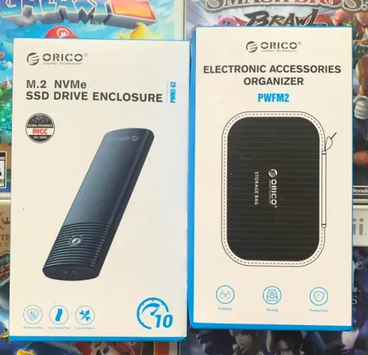 Transforme seu SSD NVMe em um super HD externo ? e ainda leve tudo organizado / Case Ssd N