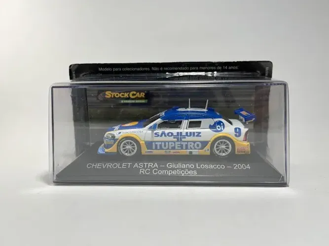 Carrinho Antigo Astra Stock Car Losacco 2004 Escala 1:43