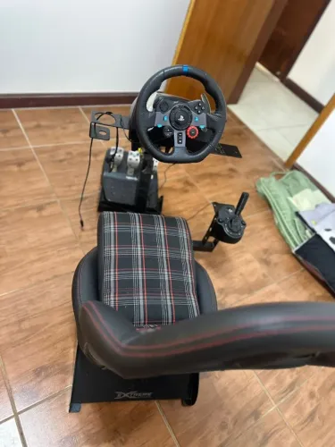 Cockpit + conjunto G29 simulador para ps4 e pc