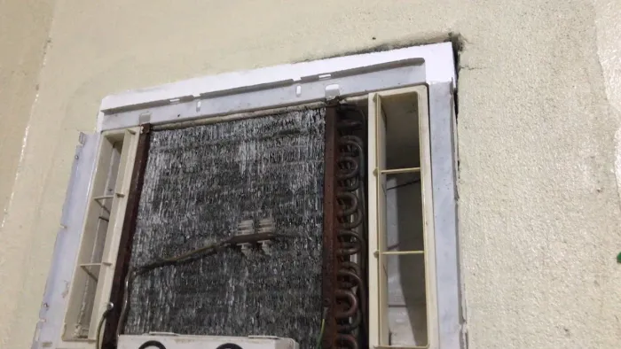 Ar condicionado não liga mas vou buscar na sua residência 