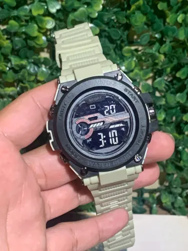 Relógio masculino esportivo a prova da água 