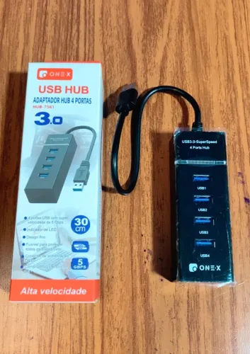 Hub 4 portas usb 3.0