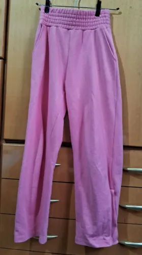 Calça moletom rosa Hering