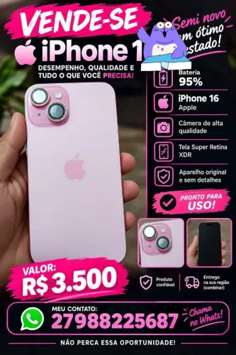 iPhone 15 Rose