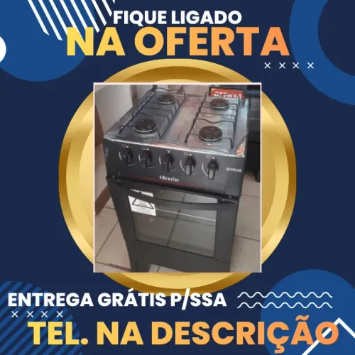 Fogão Braslar Entrega Hoje Grátis para Salvador / Pague ao Receber Pedidos 71 9883O final