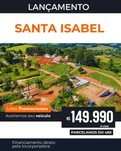 83SI- Lotes 600m² para Formação de Patrimônio