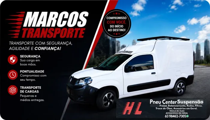 Serviço de transporte Fiorino