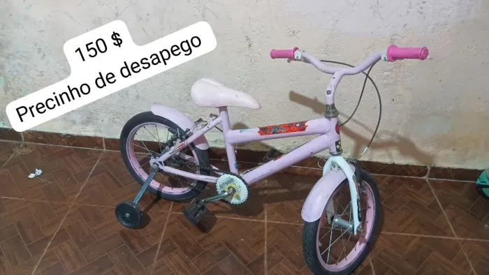Bicicleta infantil aro 16 menina