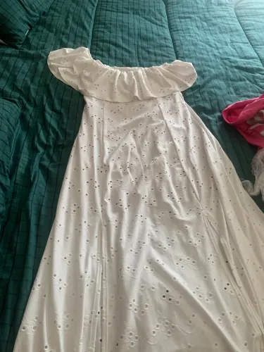 Vestido branco da Liquido