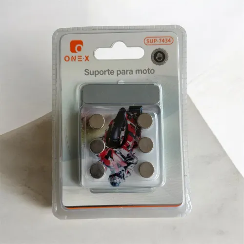 Suporte magnético para motos e bicicletas